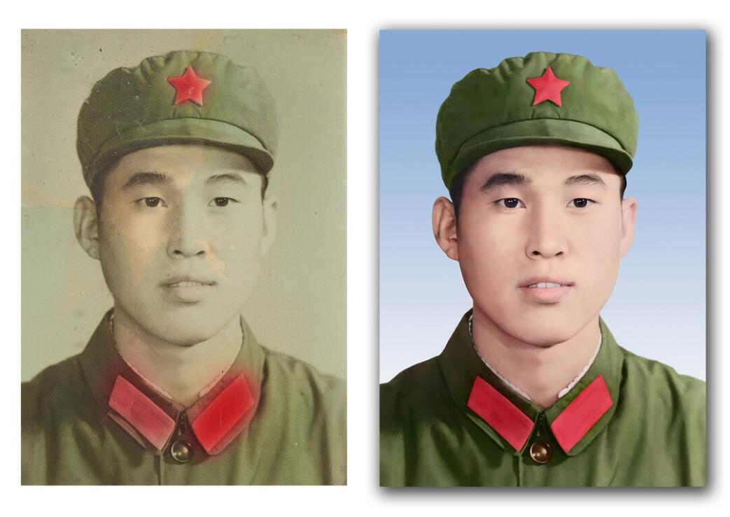 易县破损照片修复-18